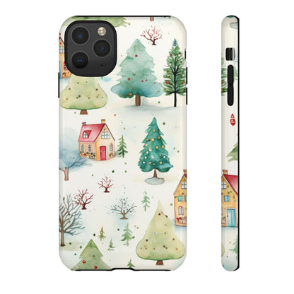 Winter Wonderland Appears - iPhone Case