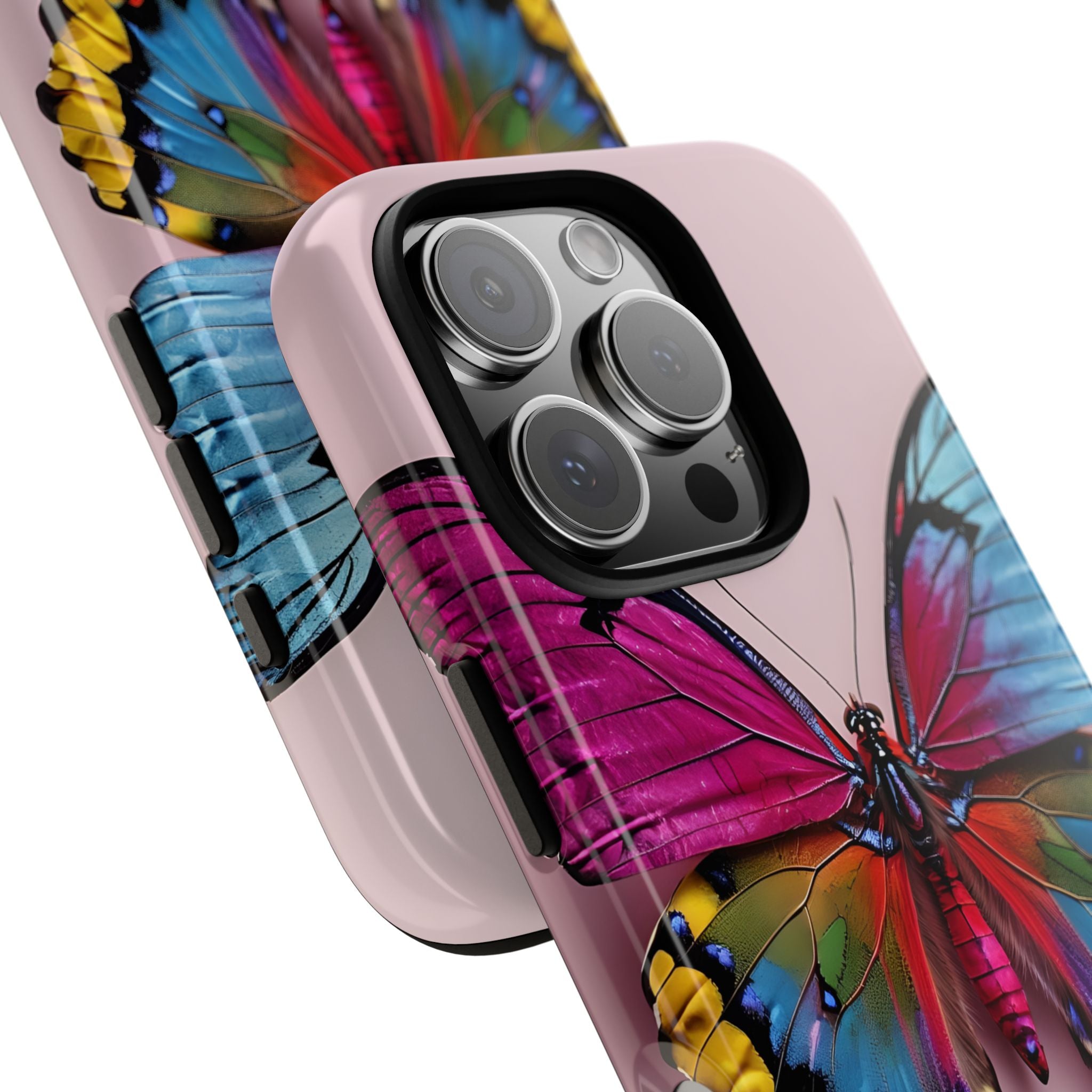 Vivid Butterfly iPhone 16 Pro Case - Tough