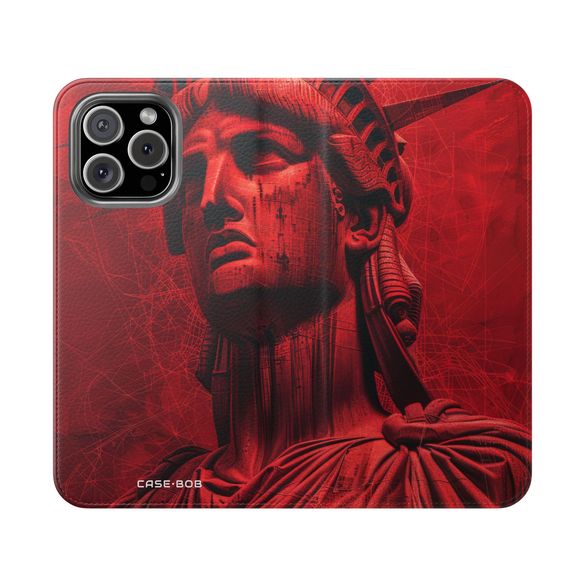 Liberty Crimson - iPhone 16 Max Case - Wallet