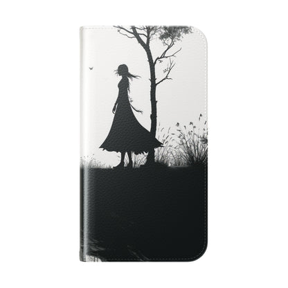 Cliff Silhouette - iPhone 16  Case - Wallet