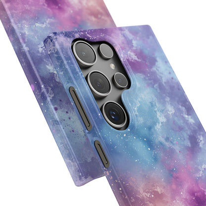 Cosmic Nebula Swirls - Slim Samsung S24 Phone Case