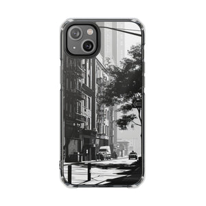 Urban Serenity – Handyhülle für iPhone (Clear Impact – Magnetisch) 