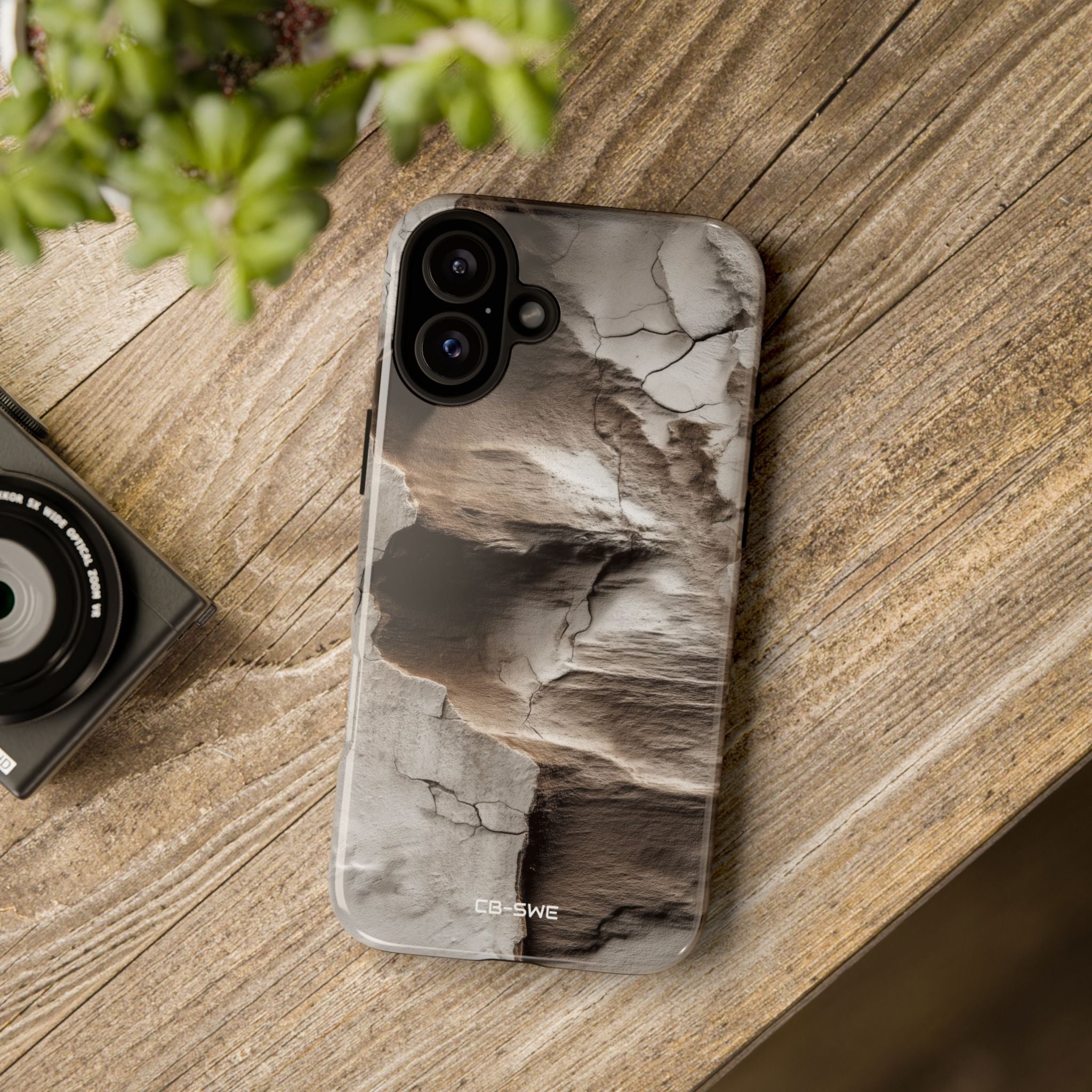 Cracks Embrace Light - iPhone Case