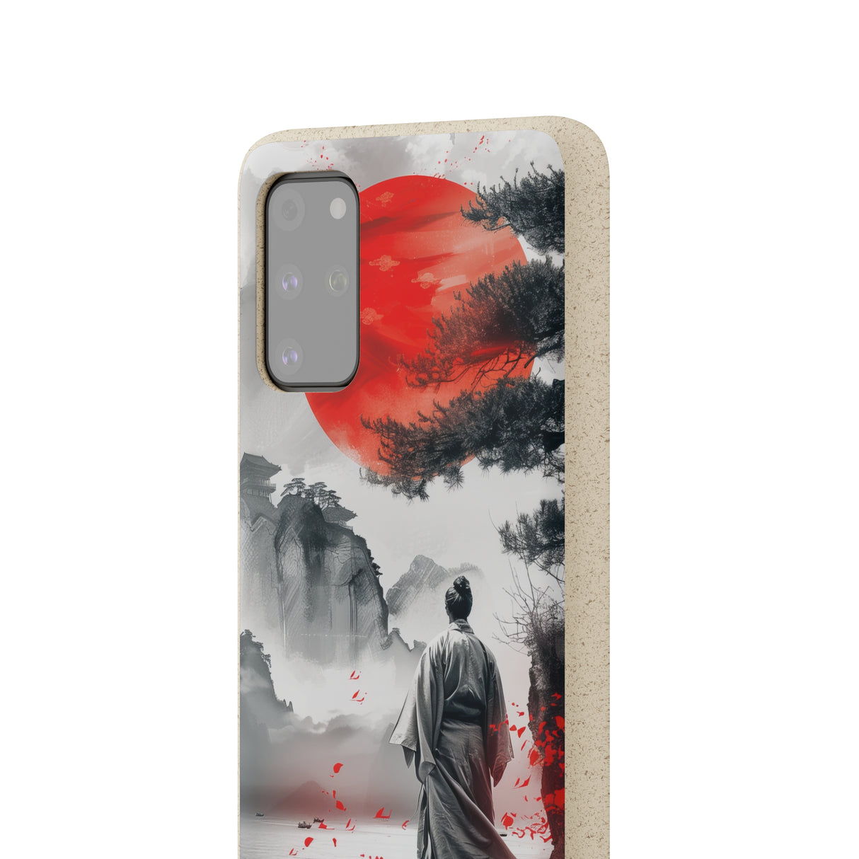 Serene Samurai Sunrise | Biodegradable Phone Case