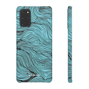 Wavy Serenity | Slim Phone Case for Samsung