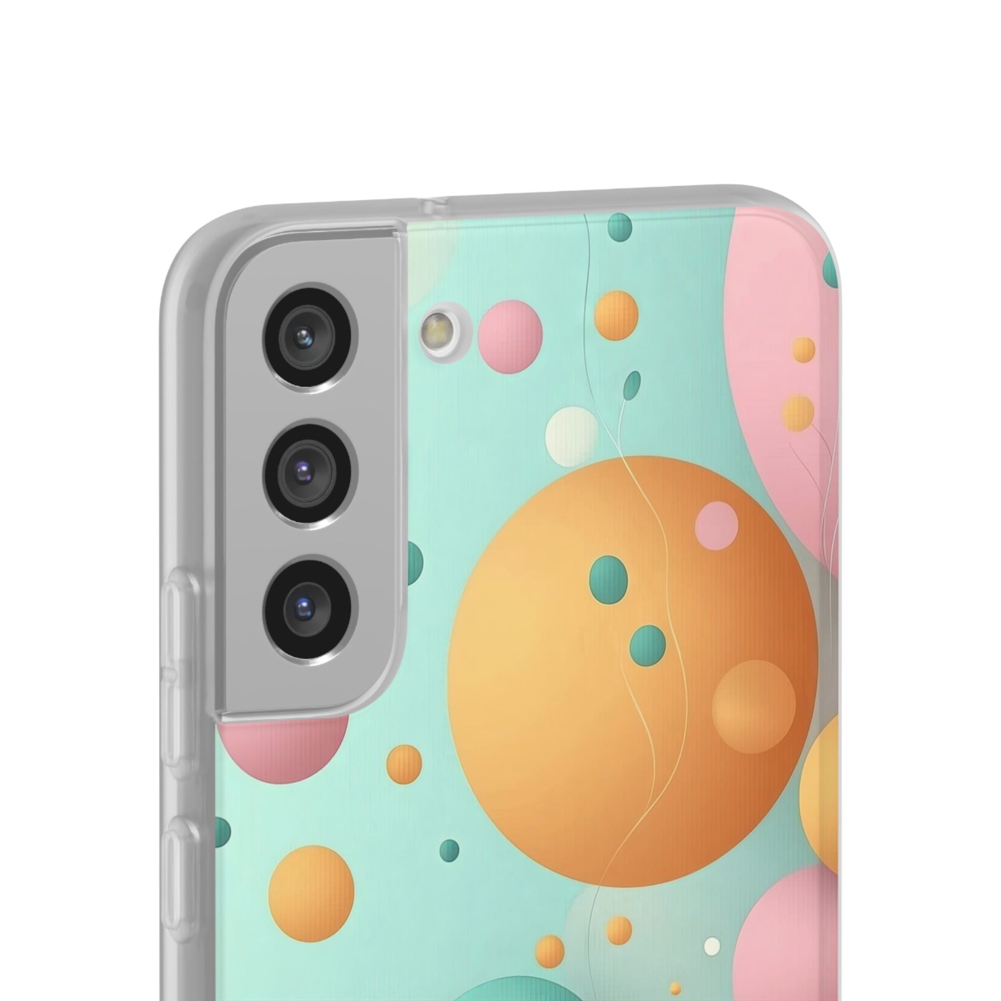 Pastel Circles Samsung S22 Plus Case - Soft