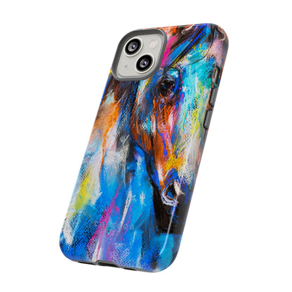 Original Pastel Horse - Protective Phone Case