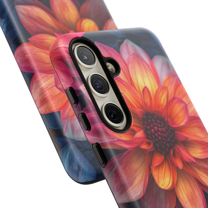 Fiery Bloom Harmony Samsung S24 - Tough Phone Case