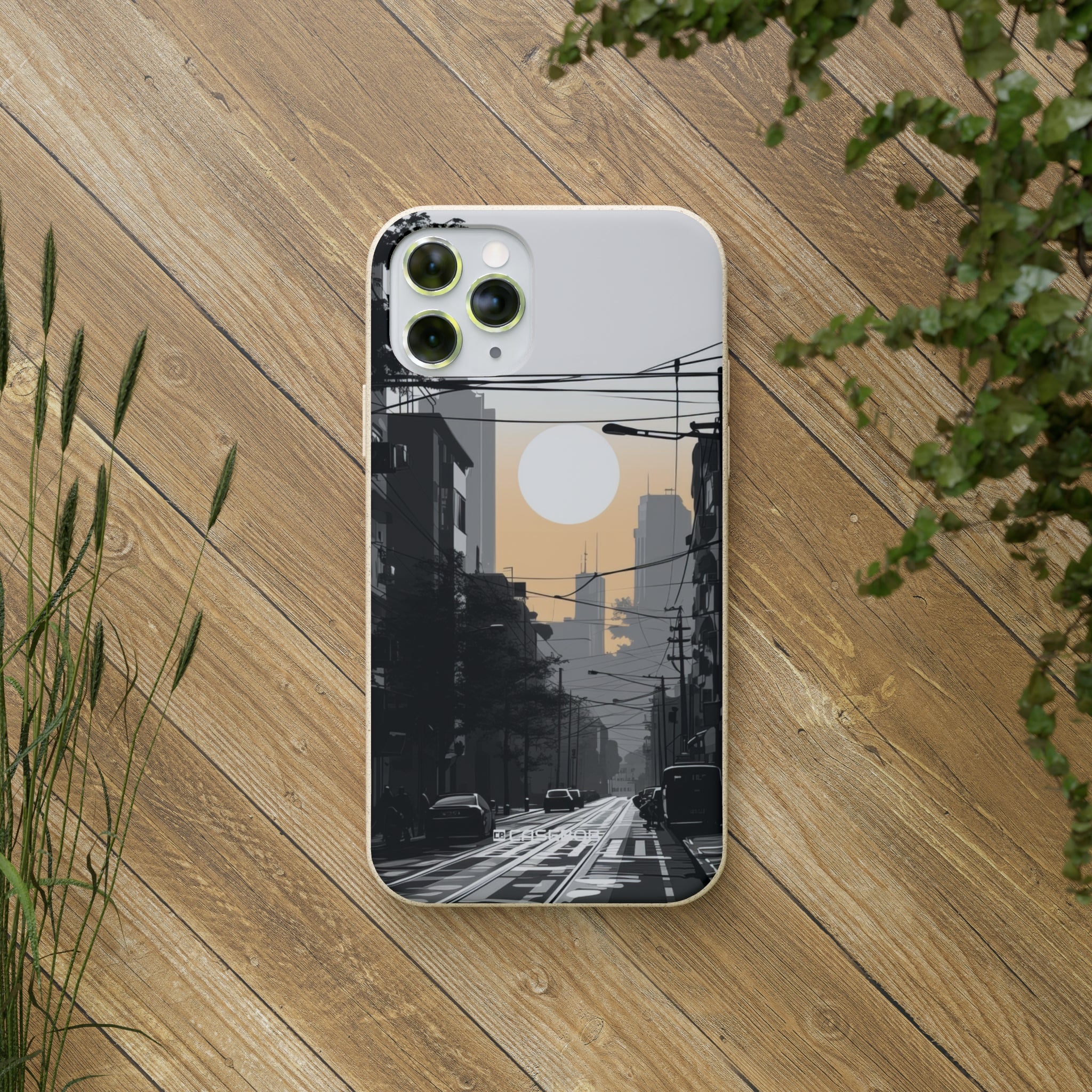 Urban Serenity Glow | Biodegradable Phone Case