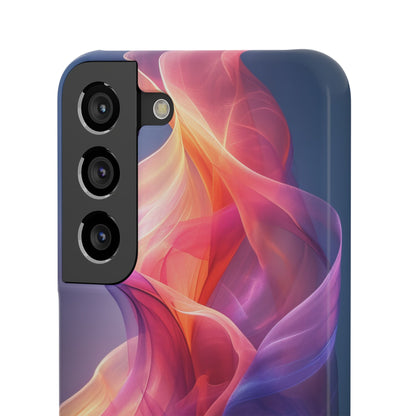 Violet Orange Flow - Slim Samsung S22 Phone Case