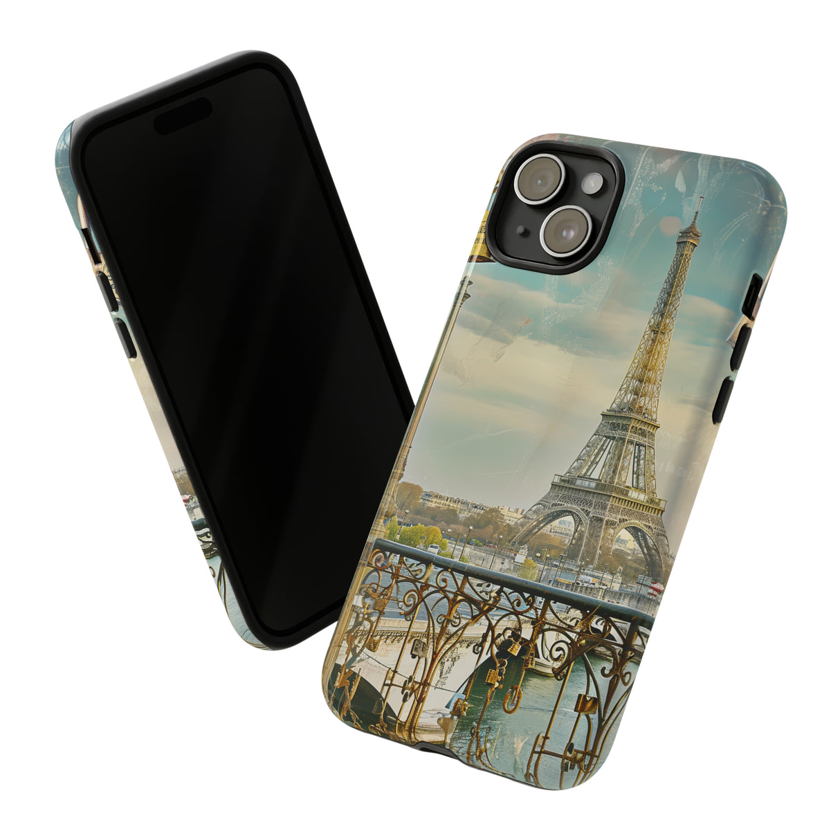 Parisian Love Landmarks - Protective Phone Case