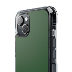 Hunter Green | Phone Case for iPhone (Clear Impact Case - Magnetic)