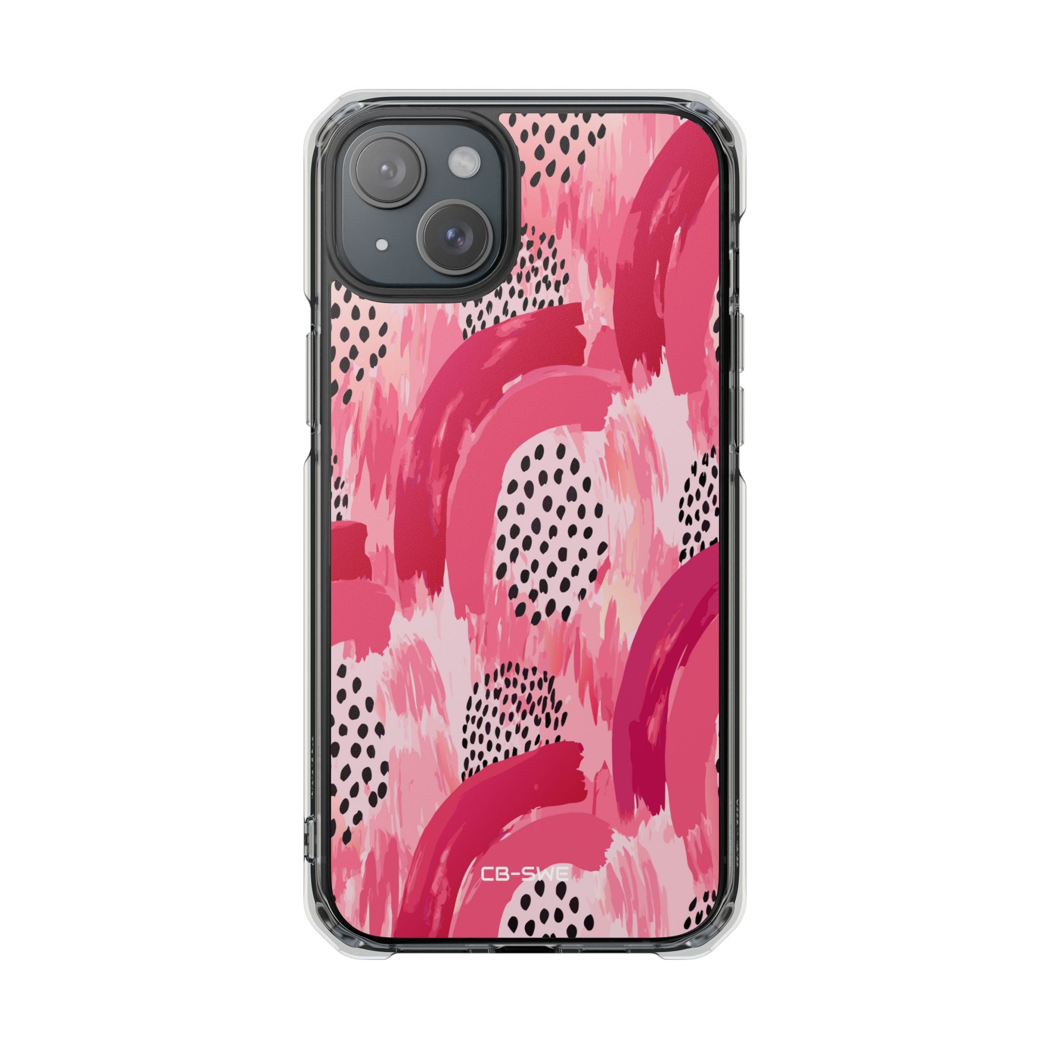 Vibrant Brushwork Dance iPhone Case - Impact