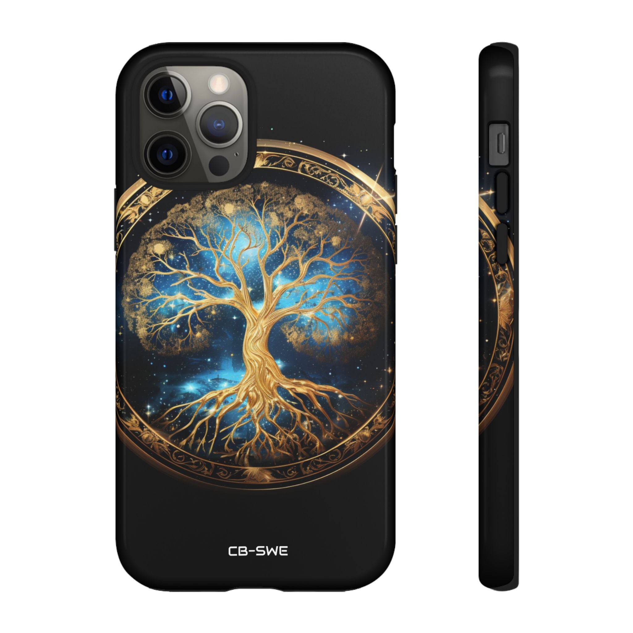 Cosmic Tree Radiance - iPhone Case