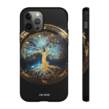 Cosmic Tree Radiance - iPhone Case