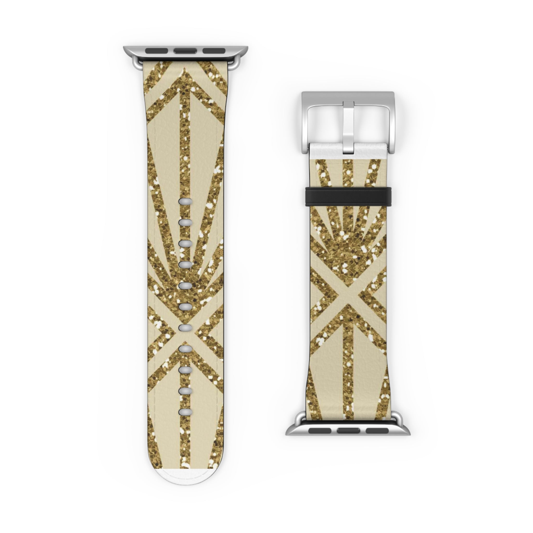 Golden Fan Sparkle - Watch Band