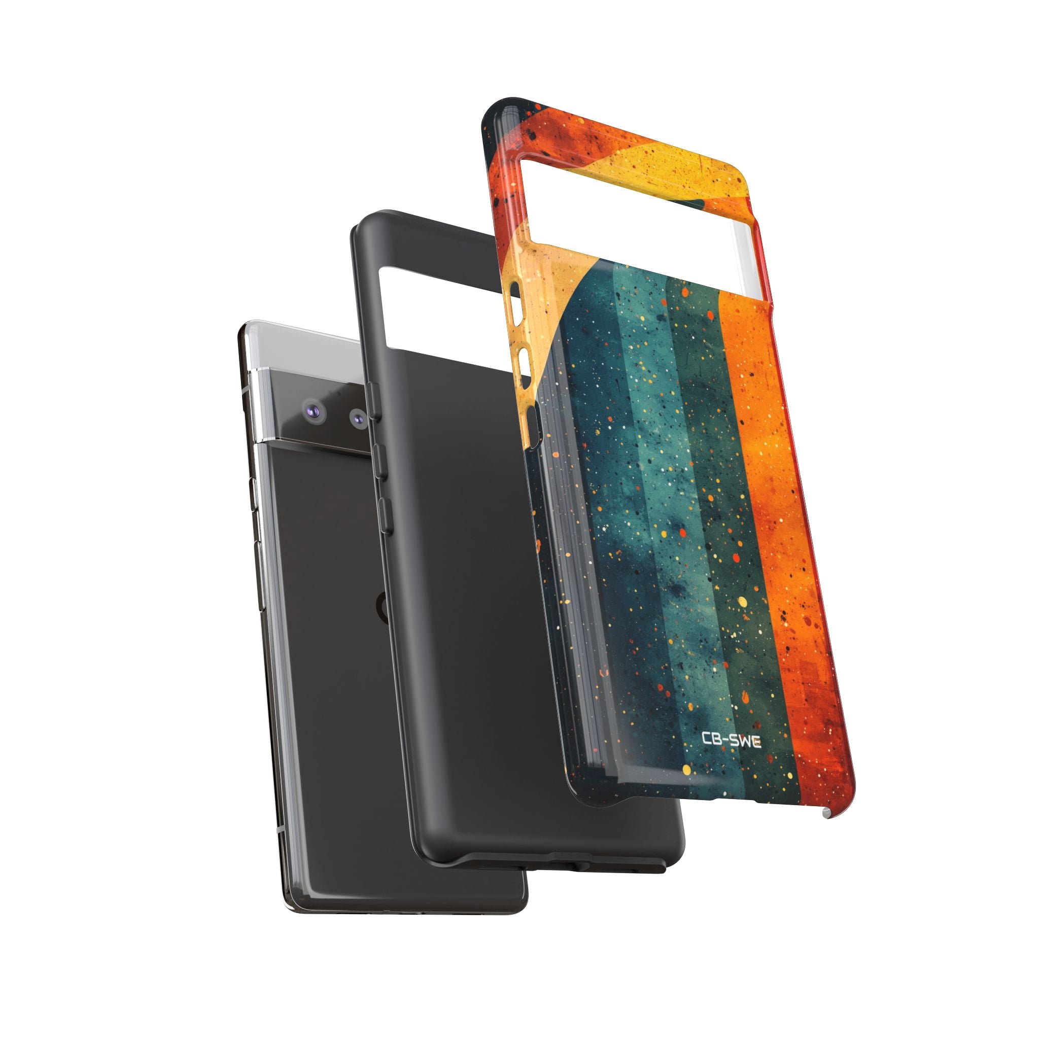 Vibrant Waves Dance - Google Pixel Case