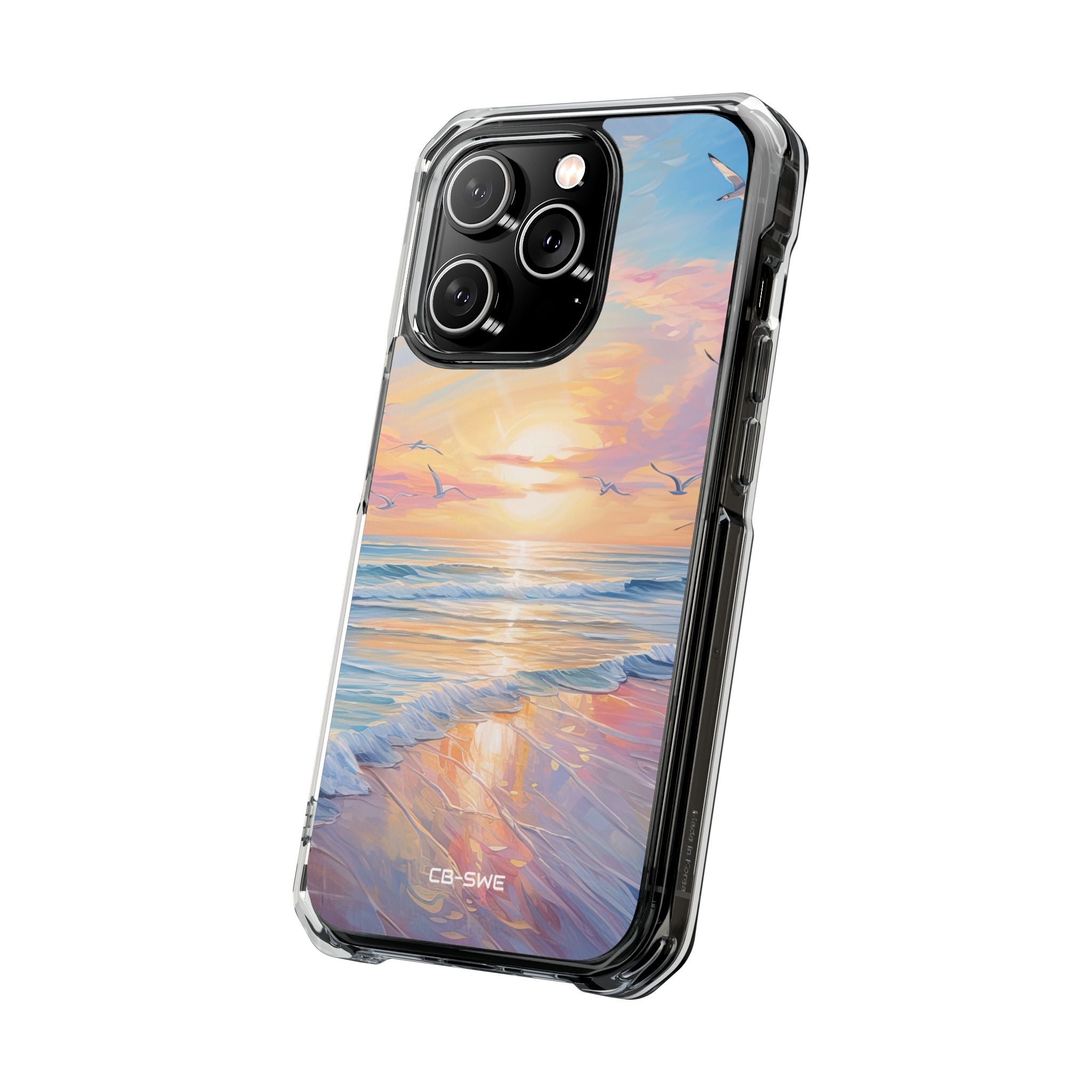 Waves Embrace Shore iPhone Case - Impact