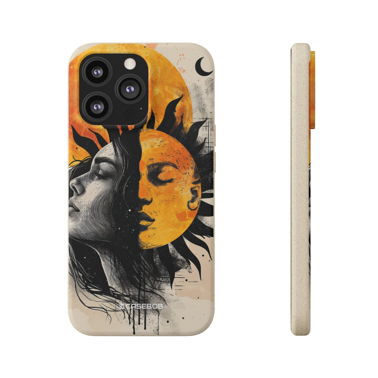 Sunlit Duality | Biodegradable Phone Case