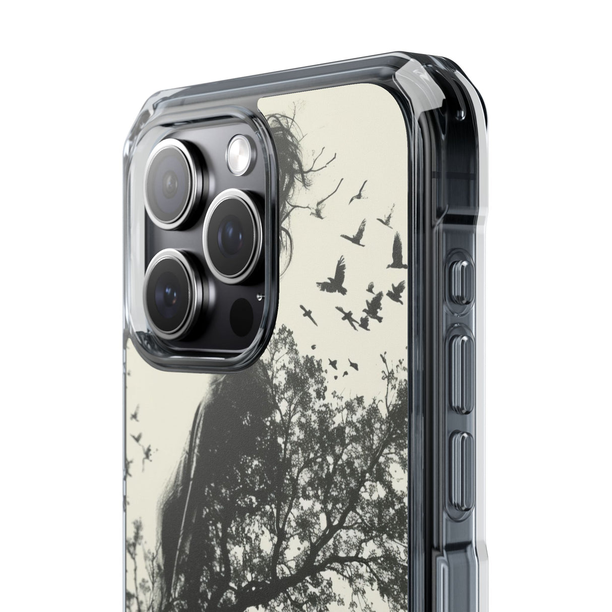 Branches of Serendipity - Phone Case for iPhone (Clear Impact - Magnetic)