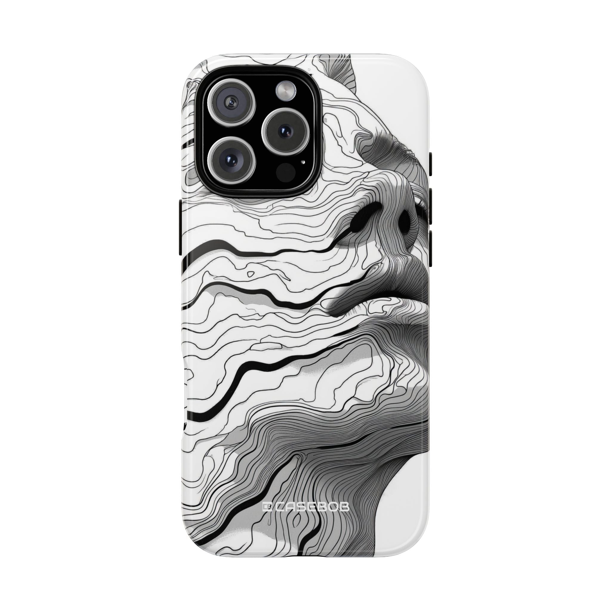 Serene Abstract Contours - for iPhone 16