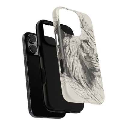 Majestic Lion: Minimalist Elegance - for iPhone 16