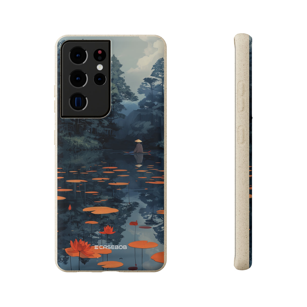 Tranquil Lotus Serenity | Biodegradable Phone Case