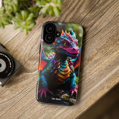 Friendly Dragon Smiles - iPhone Case