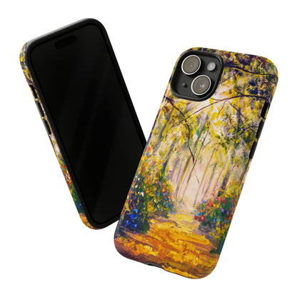 Sunny forest - Protective Phone Case