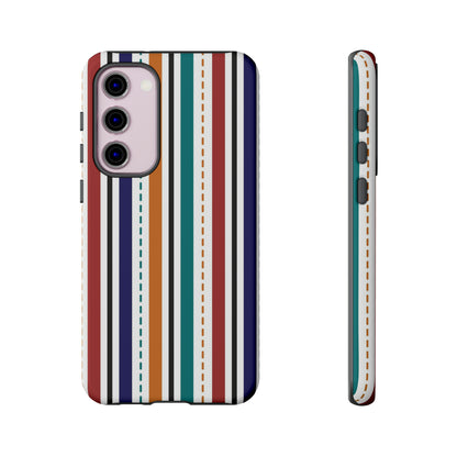 Modern Stripe Line - Protective Phone Case