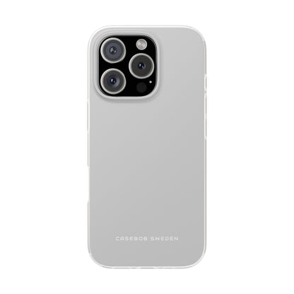 Light Gray iPhone 16 - Flexi Phone Case