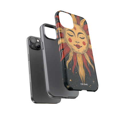 Sunshine Embraces Stars - iPhone Case