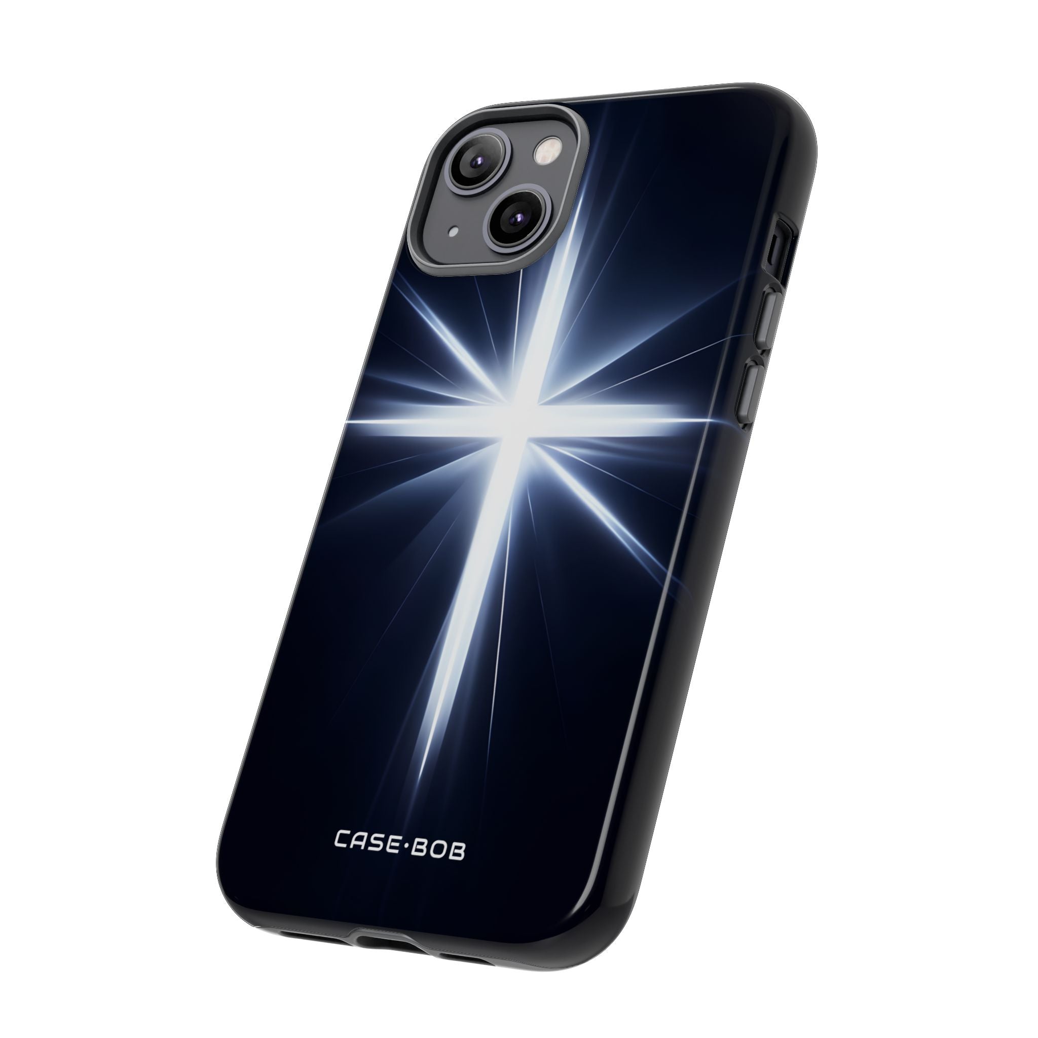 Glowing Crossburst iPhone 14 Plus Case - Tough