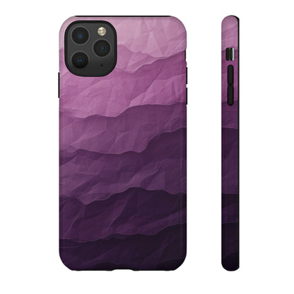 Lilac to Plum Gradient - Protective Phone Case