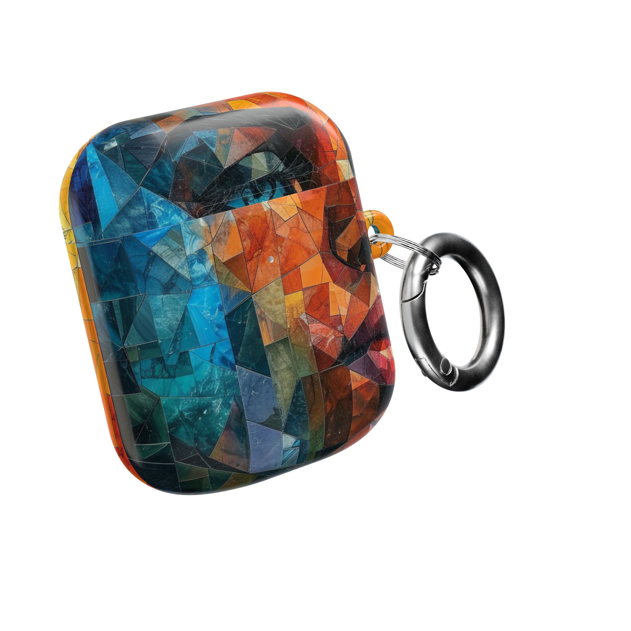 Mosaic Gaze Blue - AirPods Case