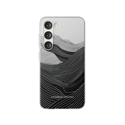 Undulating Horizon Waves Samsung S23 - Flexi Phone Case