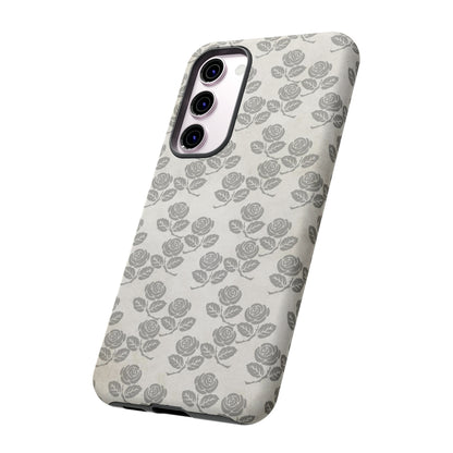 Roseniara Gothic Flower - Protective Phone Case