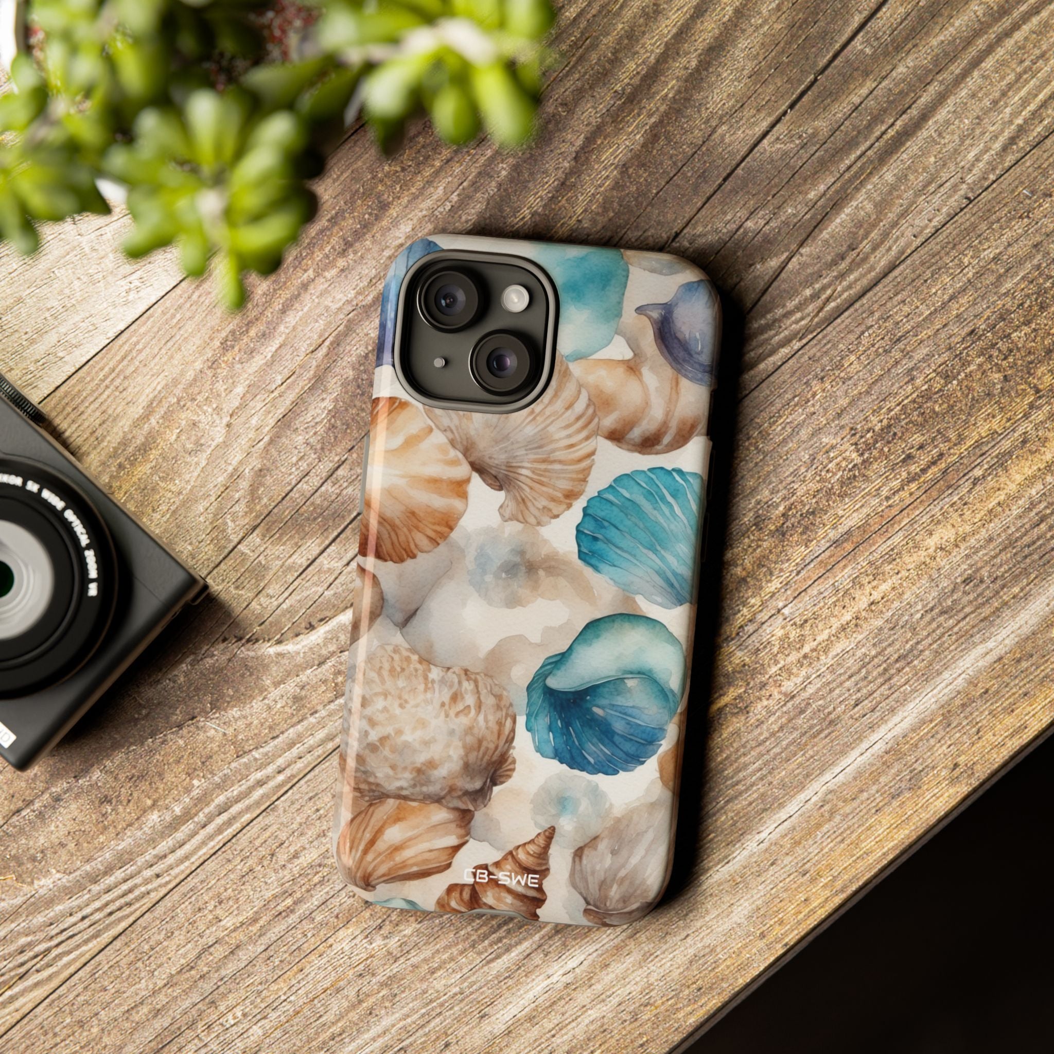 Seashells Embrace Shore - iPhone Case