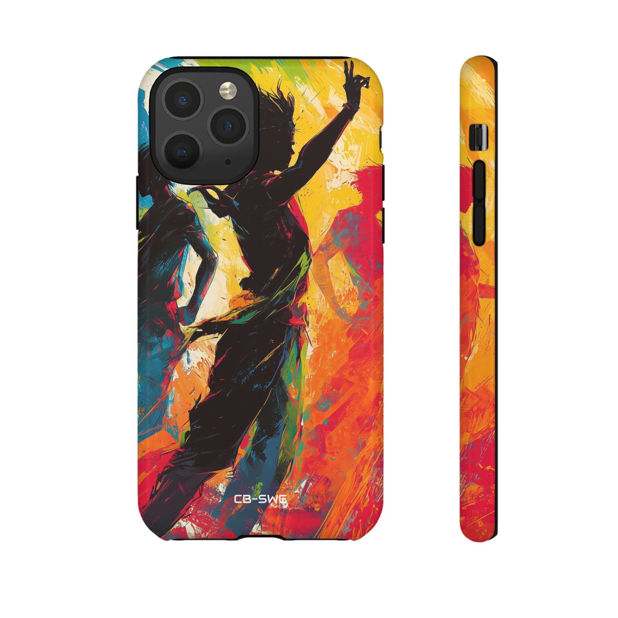 Figures Dance Wildly - iPhone Case
