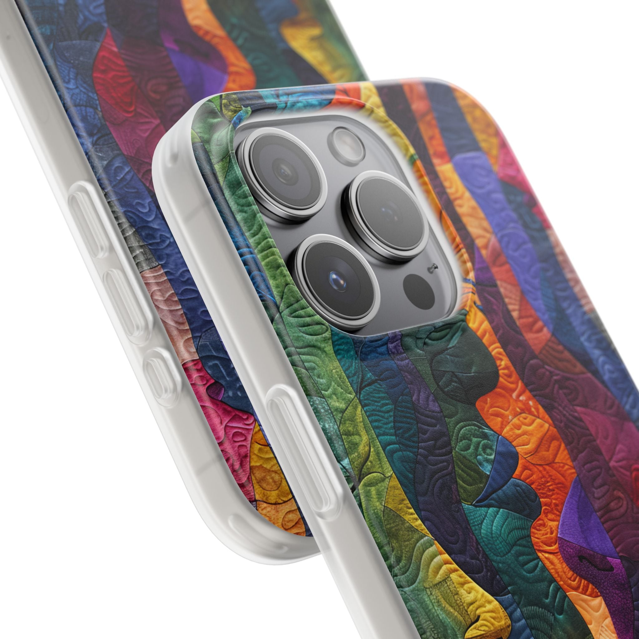 Interwoven Vibrance | Flexible Phone Case for iPhone