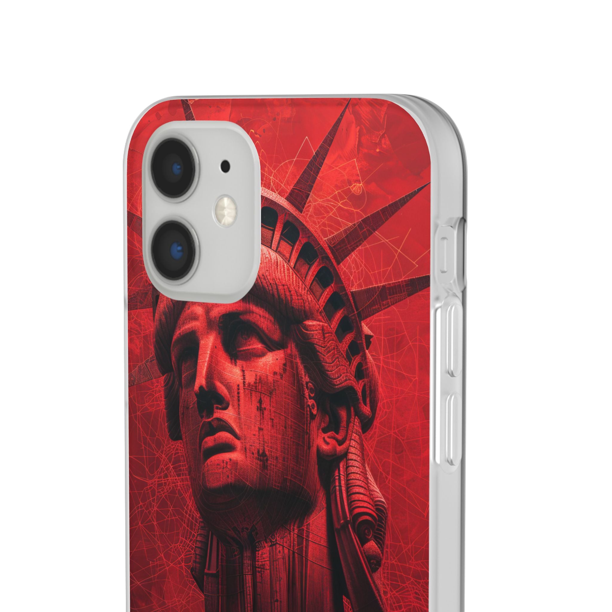 Red Liberty Revolution | Flexible Phone Case for iPhone