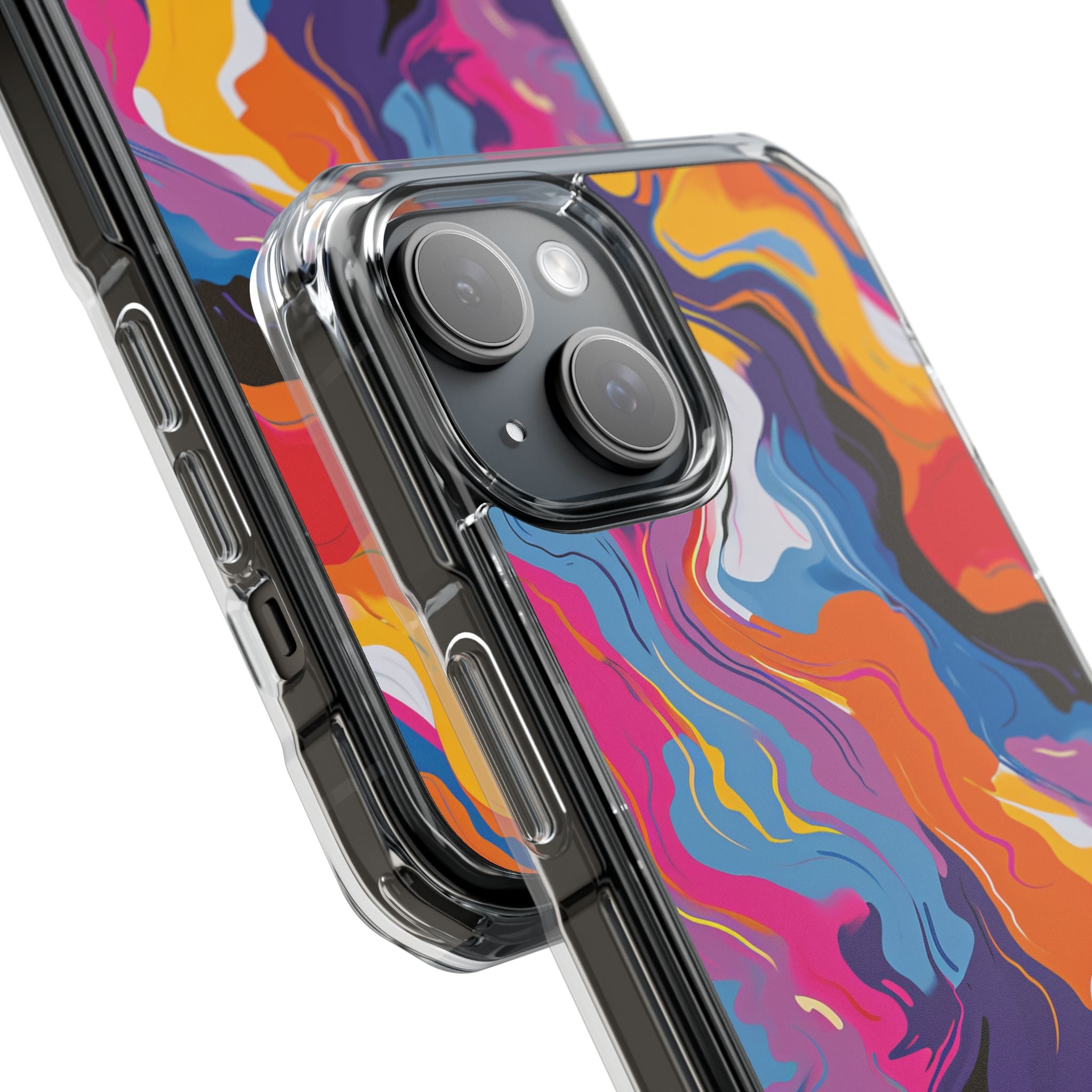 Vortex Colorwave iPhone 15 - Clear Impact Phone Case