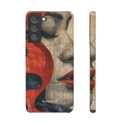 Abstract Contemplation | Slim Phone Case for Samsung