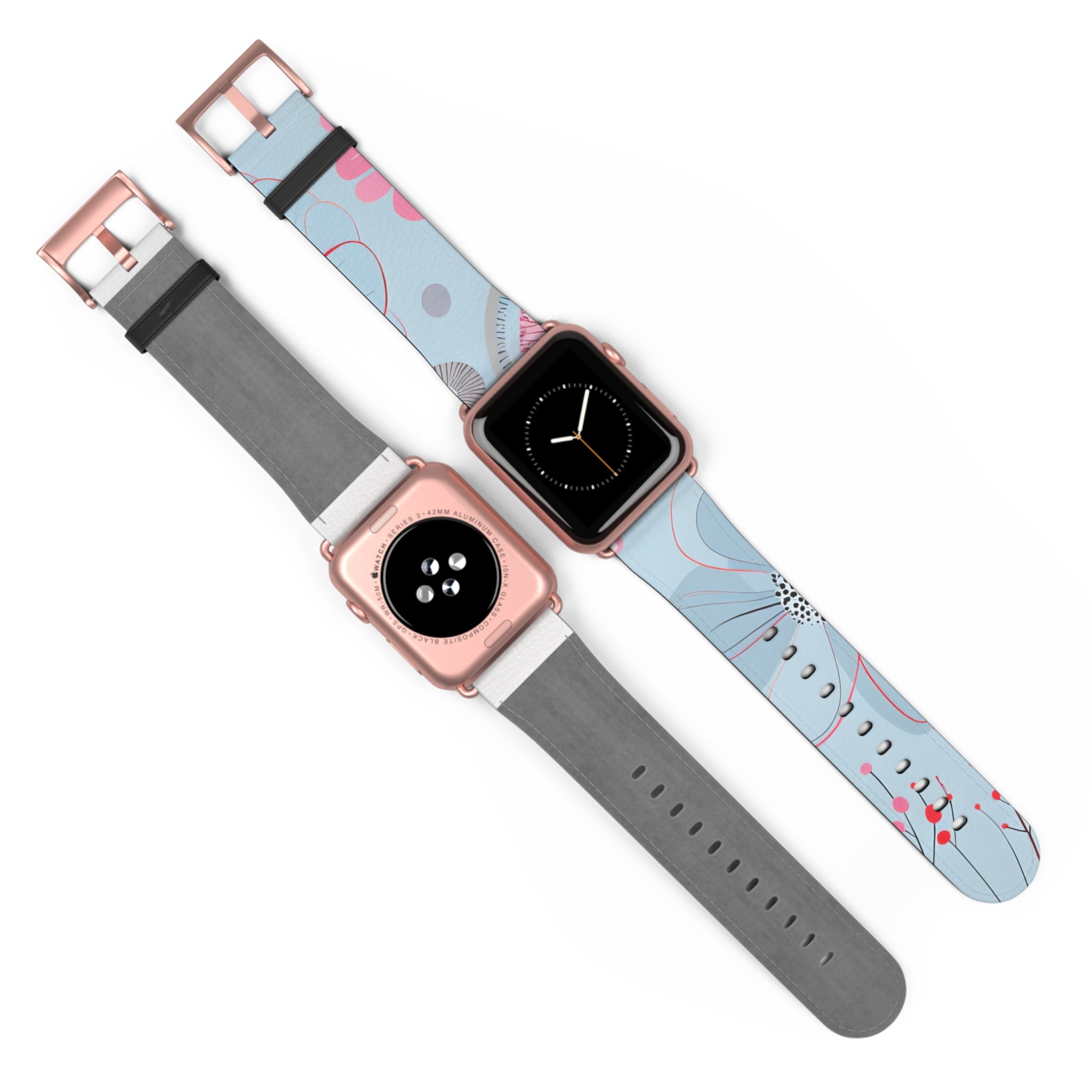 Outlined Bloom Radiance - Watch Band