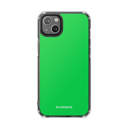 Malachite Green - Clear Impact Case for iPhone