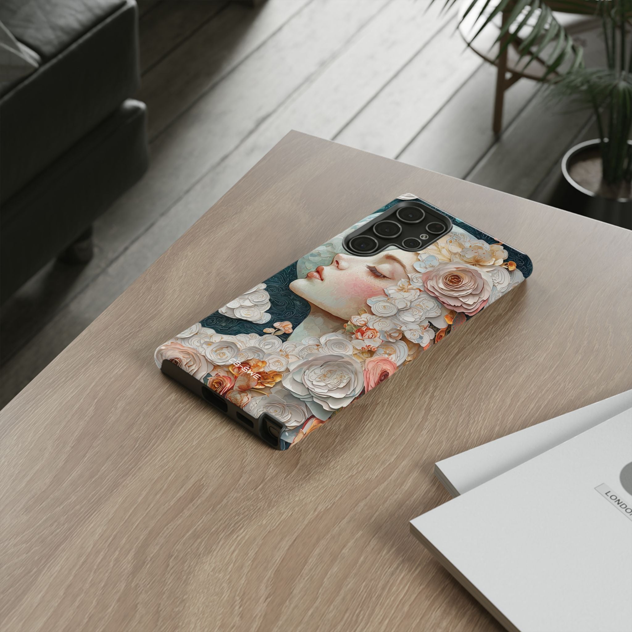 Moon Embraces Flowers - Samsung Case