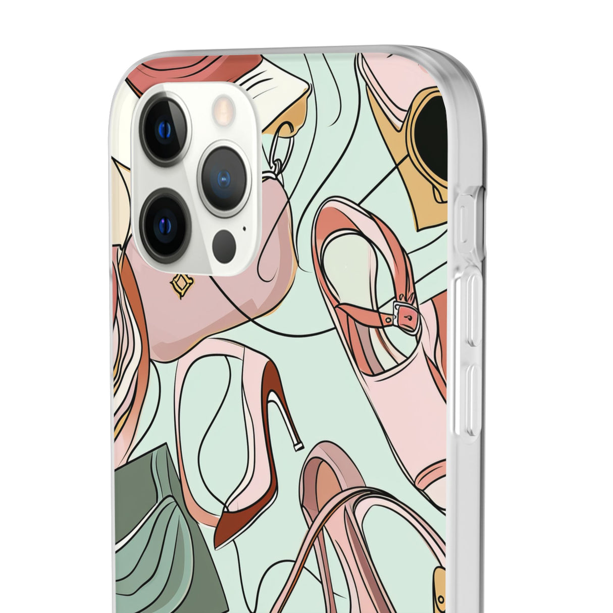 Pastel Elegance | Flexible Phone Case for iPhone