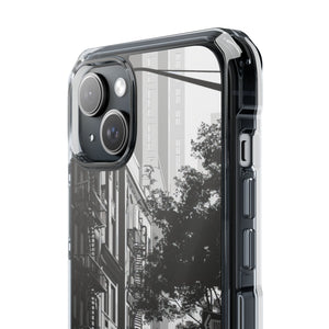 Urban Serenity - Phone Case for iPhone (Clear Impact - Magnetic)