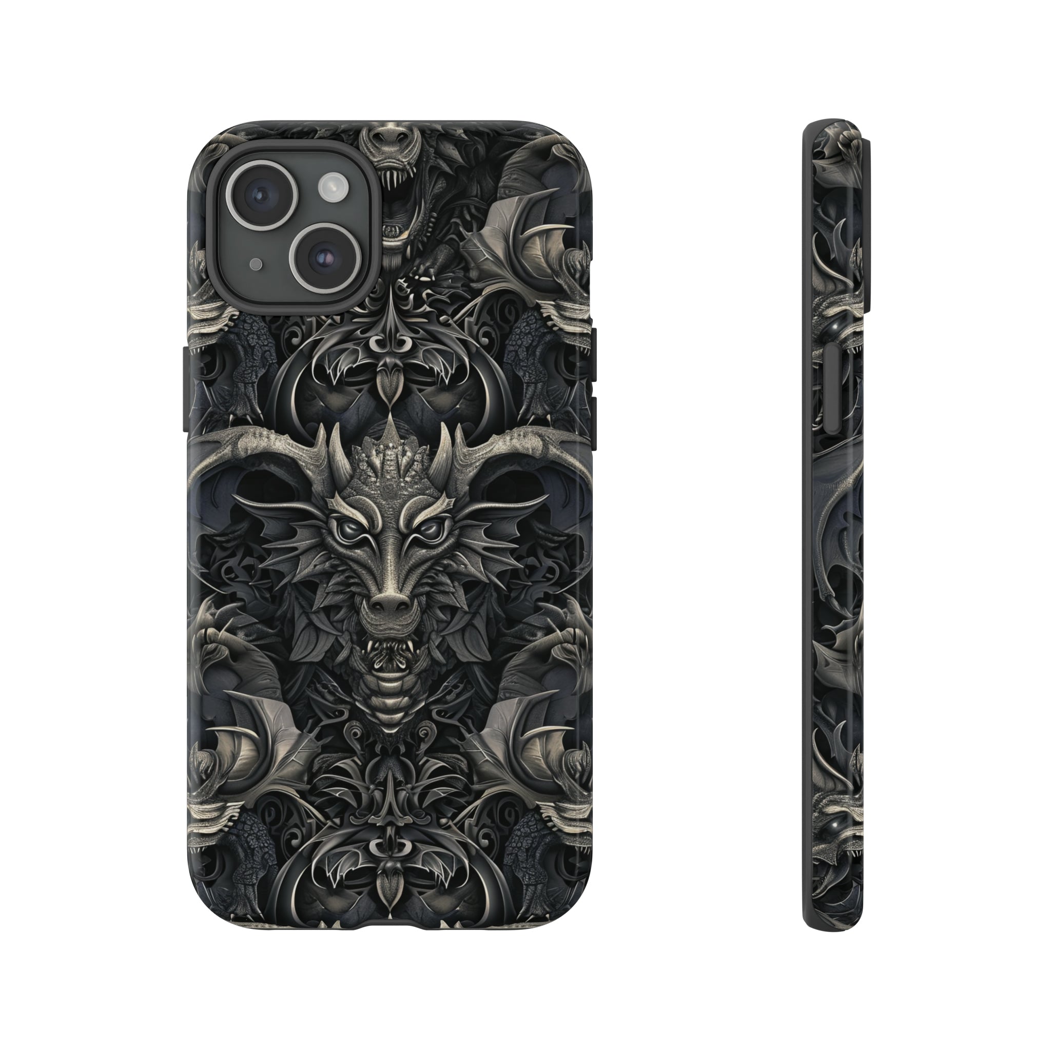 Mythical Gargoyles Tapestry - Protective Phone Case