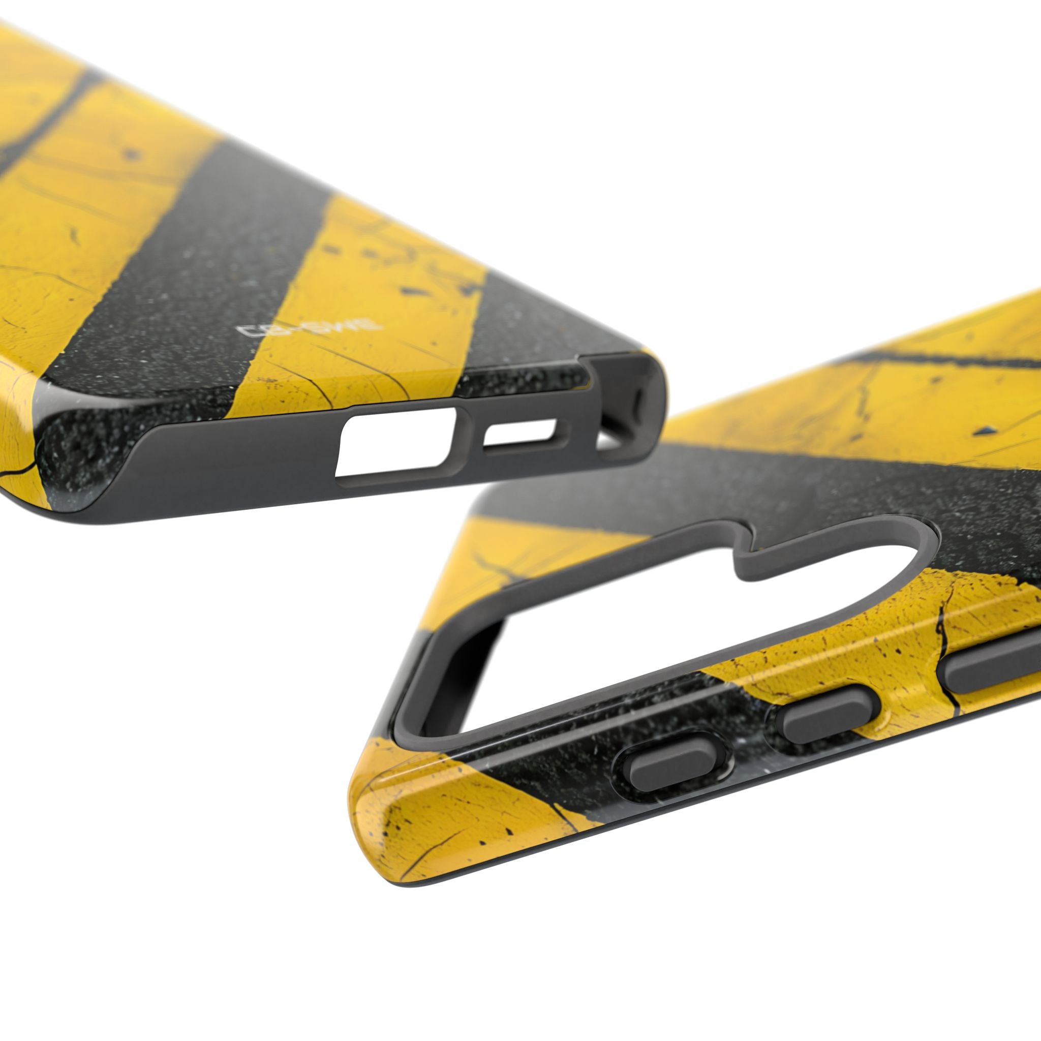 Cracked Hazard Lines - Samsung Case